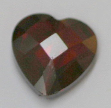 12x16mm Dark Red CZ - Click Image to Close